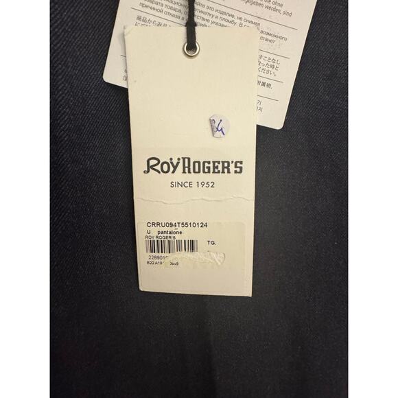 Roy Roger’s Navy Trousers – Size 34 – Made in Portugal – NWT - Picture 3 of 10